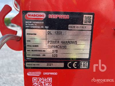 MASCHIO GASPARDO DELFINO 1300 (Unused) - Ваљак за фарма: слика 5 MASCHIO GASPARDO DELFINO 1300 (Unused) - Ваљак за фарма: слика 5