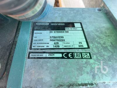 MASCHIO GASPARDO SAURO 800/10 10 m (Unused) - Распрскувач: слика 5 MASCHIO GASPARDO SAURO 800/10 10 m (Unused) - Распрскувач: слика 5
