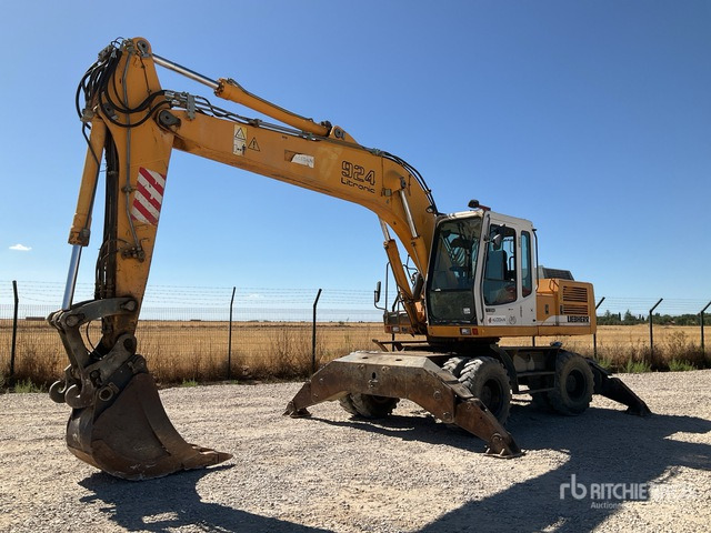 2005 Liebherr A924B Litronic Wheel Excavator - Багер на тркала: слика 2 2005 Liebherr A924B Litronic Wheel Excavator - Багер на тркала: слика 2