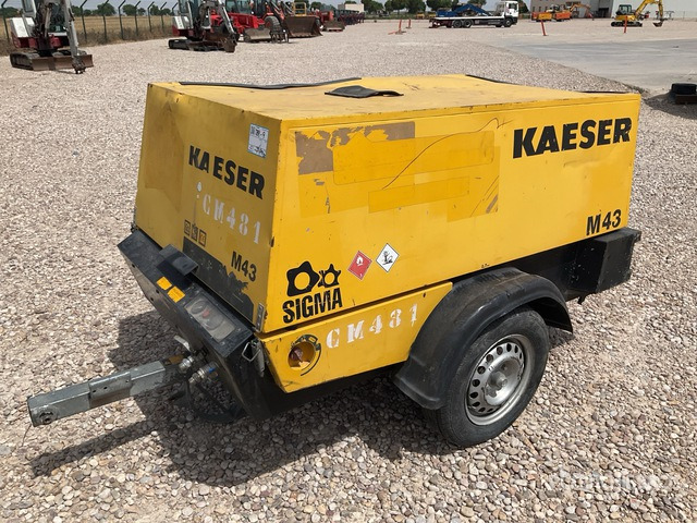 2007 Kaeser M43 Mobile Air Compressor - Компресор за воздух: слика 1 2007 Kaeser M43 Mobile Air Compressor - Компресор за воздух: слика 1