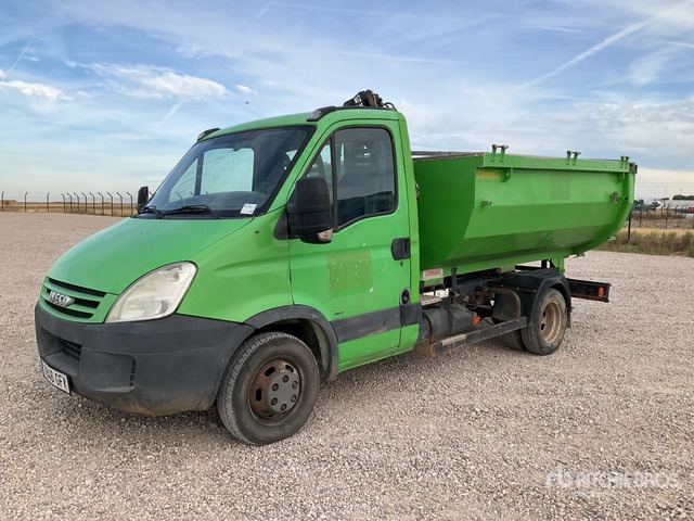 2008 Iveco Daily 35C12 2007 Hiab 008 840 kg on 4x2 Dump Truck with Crane - Мулчер/ Косилка за жива ограда: слика 3 2008 Iveco Daily 35C12 2007 Hiab 008 840 kg on 4x2 Dump Truck with Crane - Мулчер/ Косилка за жива ограда: слика 3