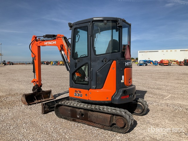 2016 Hitachi ZX33U-5 Mini Excavator: <6.6t - Мини багер: слика 3 2016 Hitachi ZX33U-5 Mini Excavator: <6.6t - Мини багер: слика 3