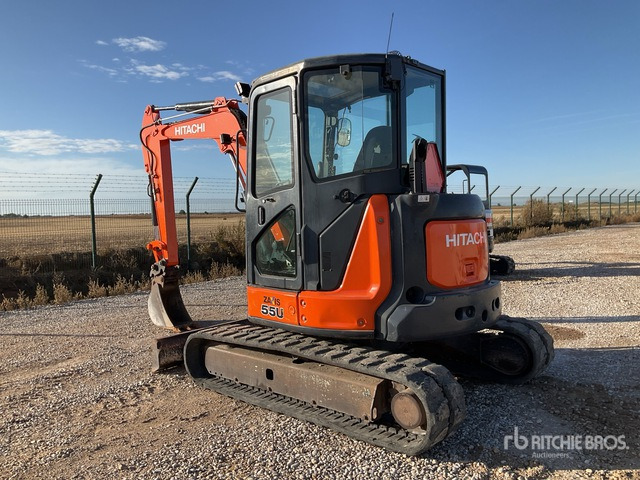 2016 Hitachi ZX55U-5 Mini Excavator: <6.6t - Мини багер: слика 3 2016 Hitachi ZX55U-5 Mini Excavator: <6.6t - Мини багер: слика 3