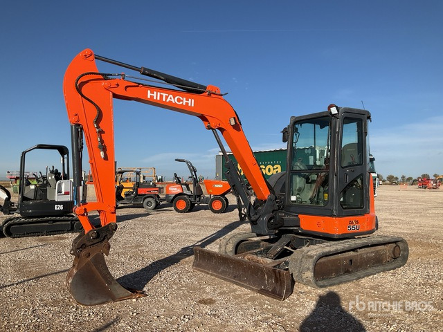 2016 Hitachi ZX55U-5 Mini Excavator: <6.6t - Мини багер: слика 1 2016 Hitachi ZX55U-5 Mini Excavator: <6.6t - Мини багер: слика 1