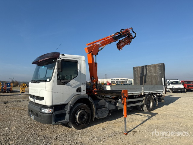 2000 Renault Premium 300 2000 Benelli 10510/3S2 6000 kg ... Flatbed Truck with Crane - Камион со платформа, Камион со кран: слика 1 2000 Renault Premium 300 2000 Benelli 10510/3S2 6000 kg ... Flatbed Truck with Crane - Камион со платформа, Камион со кран: слика 1
