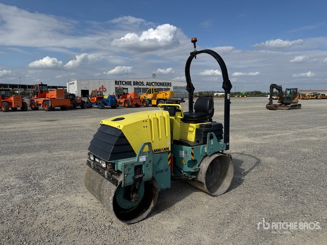 2009 Ammann AV26-2 Rullo vibrante tandem - Ваљак за пат: слика 1 2009 Ammann AV26-2 Rullo vibrante tandem - Ваљак за пат: слика 1