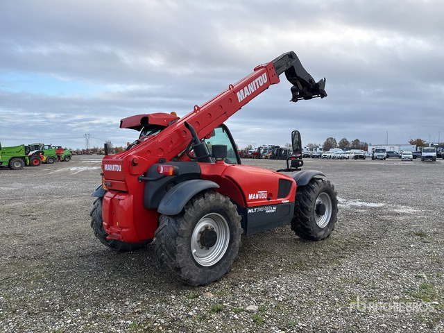 2010 Manitou MLT741 Telehandler - Телескопски ракувач: слика 3 2010 Manitou MLT741 Telehandler - Телескопски ракувач: слика 3