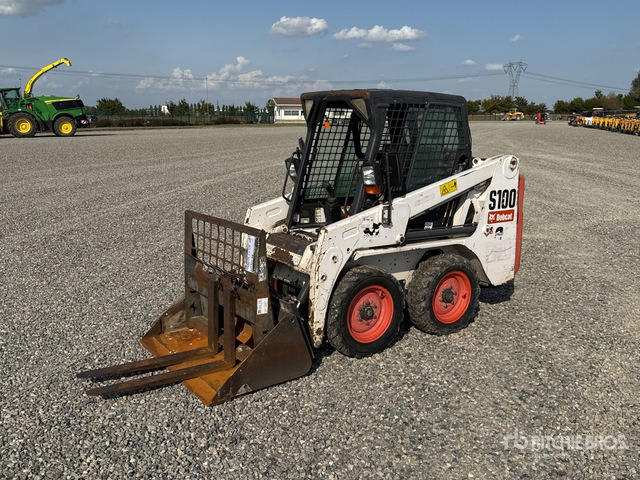 2011 Bobcat S100 High Flow Skid Steer Loader - Компактен натоварувач: слика 1 2011 Bobcat S100 High Flow Skid Steer Loader - Компактен натоварувач: слика 1