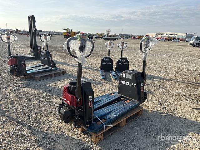 2024 Hezlift HEPT15 TLi Qty of 2 (Unused) Pallet Jack - Вилушкар за палети: слика 1 2024 Hezlift HEPT15 TLi Qty of 2 (Unused) Pallet Jack - Вилушкар за палети: слика 1