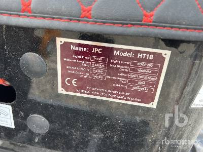 JPC HT18 (Unused) - Мини багер: слика 5 JPC HT18 (Unused) - Мини багер: слика 5