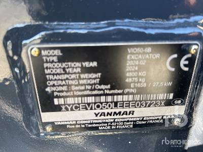 YANMAR VIO50 - Мини багер: слика 5 YANMAR VIO50 - Мини багер: слика 5