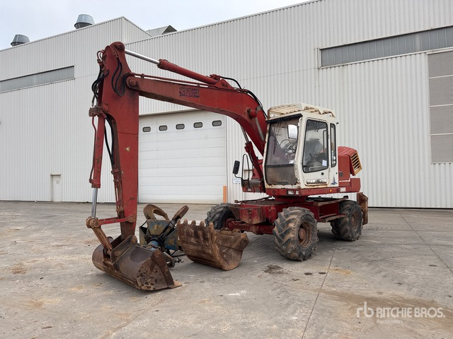 1995 Liebherr A312 Pelle Sur Pneus Wheel Excavator - Багер на тркала: слика 1 1995 Liebherr A312 Pelle Sur Pneus Wheel Excavator - Багер на тркала: слика 1