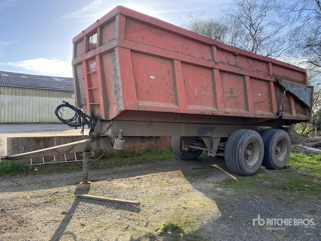 2001 Godimat GM150 T/A End Dump Benne A Cereales 2 ... Grain Trailer - Земјоделска приколка за истурање/ Истурач: слика 1 2001 Godimat GM150 T/A End Dump Benne A Cereales 2 ... Grain Trailer - Земјоделска приколка за истурање/ Истурач: слика 1