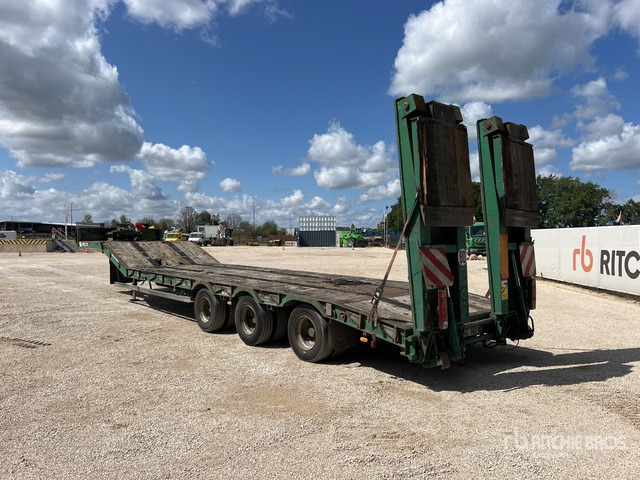 2001 Kaiser S4503F2C Tri/A Semi-Remorque Porte-Engin ... Lowboy Trailer - Полуприколка за низок утовар: слика 3 2001 Kaiser S4503F2C Tri/A Semi-Remorque Porte-Engin ... Lowboy Trailer - Полуприколка за низок утовар: слика 3
