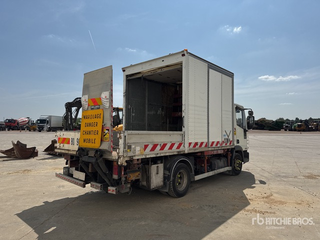 2003 Iveco Eurocargo 100E17 4x2 Camion Porte-Conteneur 4x2 Container Truck - Камион со платформа: слика 3 2003 Iveco Eurocargo 100E17 4x2 Camion Porte-Conteneur 4x2 Container Truck - Камион со платформа: слика 3