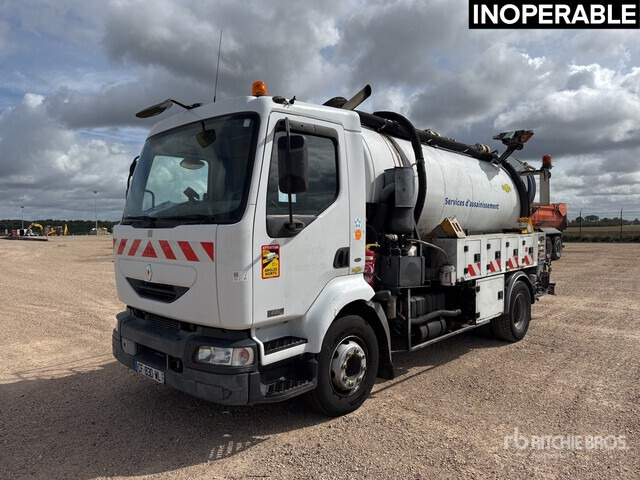 2005 Renault Midlum 220 dCi 2005 Rivard Cleanfos 16T on 4x2 ... Vacuum Excavator Truck - Вакуумски камион: слика 2 2005 Renault Midlum 220 dCi 2005 Rivard Cleanfos 16T on 4x2 ... Vacuum Excavator Truck - Вакуумски камион: слика 2