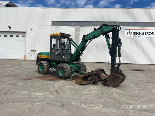 2006 Mecalac 12MXT Pelle Sur Pneus Wheel Excavator - Багер на тркала: слика 1 2006 Mecalac 12MXT Pelle Sur Pneus Wheel Excavator - Багер на тркала: слика 1