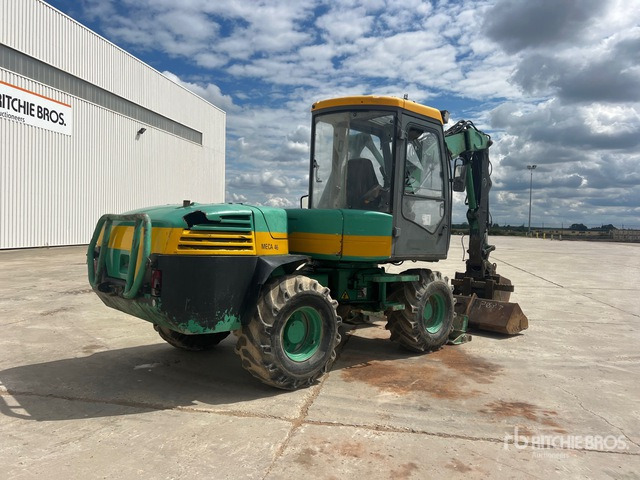 2006 Mecalac 12MXT Pelle Sur Pneus Wheel Excavator - Багер на тркала: слика 3 2006 Mecalac 12MXT Pelle Sur Pneus Wheel Excavator - Багер на тркала: слика 3
