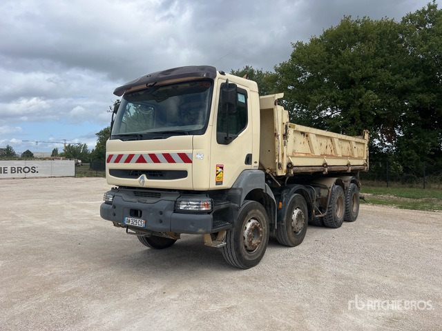 2006 Renault Kerax 370 DCI 8x4 Camion Bi-Benne Tri/A Dump Truck - Кипер: слика 1 2006 Renault Kerax 370 DCI 8x4 Camion Bi-Benne Tri/A Dump Truck - Кипер: слика 1