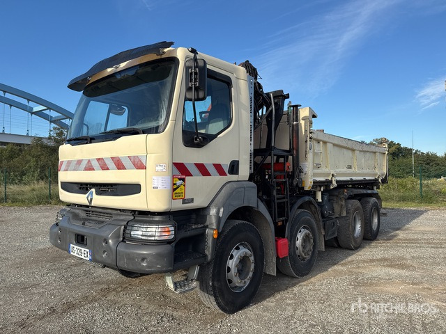 2006 Renault Kerax 420dCi 2006 Palfinger pk12000 6680 kg ... Dump Truck with Crane - Кипер: слика 1 2006 Renault Kerax 420dCi 2006 Palfinger pk12000 6680 kg ... Dump Truck with Crane - Кипер: слика 1