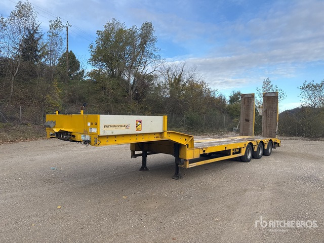 2007 Faymonville TL3GE Tri/A Remorque Porte-Engins Lowboy Trailer - Полуприколка за низок утовар: слика 1 2007 Faymonville TL3GE Tri/A Remorque Porte-Engins Lowboy Trailer - Полуприколка за низок утовар: слика 1