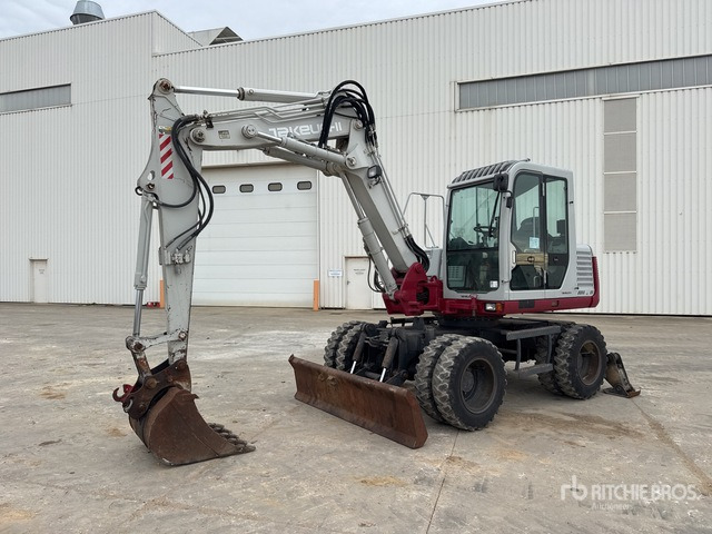 2007 Takeuchi TB175 Pelle Sur Pneus Wheel Excavator - Багер на тркала: слика 1 2007 Takeuchi TB175 Pelle Sur Pneus Wheel Excavator - Багер на тркала: слика 1