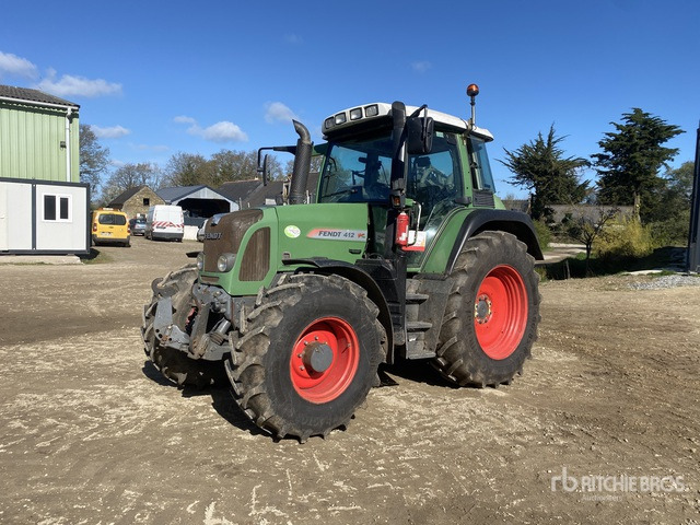 2008 Fendt 412 Vario TMS Tracteur agricole 4WD - Трактор: слика 1 2008 Fendt 412 Vario TMS Tracteur agricole 4WD - Трактор: слика 1