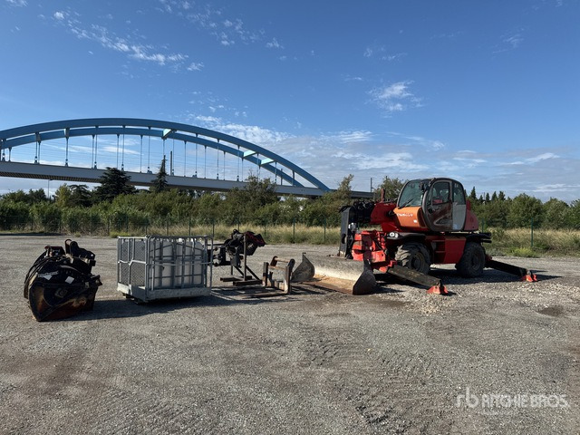 2008 Manitou MRT 1850 PRIVILEGE Chariot Telescopique Rotatif Telehandler - Телескопски ракувач: слика 1 2008 Manitou MRT 1850 PRIVILEGE Chariot Telescopique Rotatif Telehandler - Телескопски ракувач: слика 1