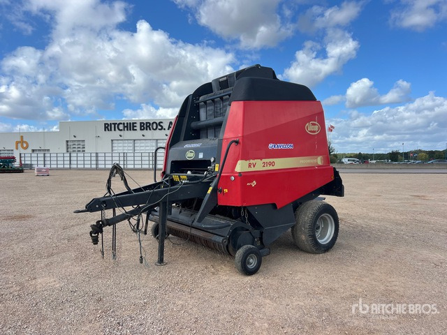 2008 Vicon RV2190 Presse A Balles Rondes 1 Essieu S/A Round Baler - Балирка за тркалезни бали: слика 2 2008 Vicon RV2190 Presse A Balles Rondes 1 Essieu S/A Round Baler - Балирка за тркалезни бали: слика 2