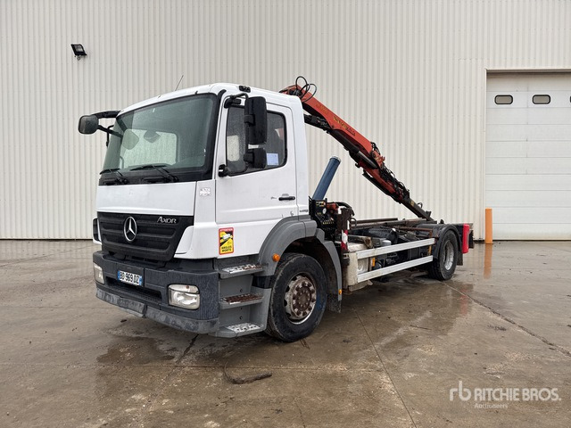 2010 Mercedes-Benz Axor 1829 2010 Palfinger Pk6500 on 4x2 Ch ... Dump Truck with Crane - Кипер: слика 1 2010 Mercedes-Benz Axor 1829 2010 Palfinger Pk6500 on 4x2 Ch ... Dump Truck with Crane - Кипер: слика 1