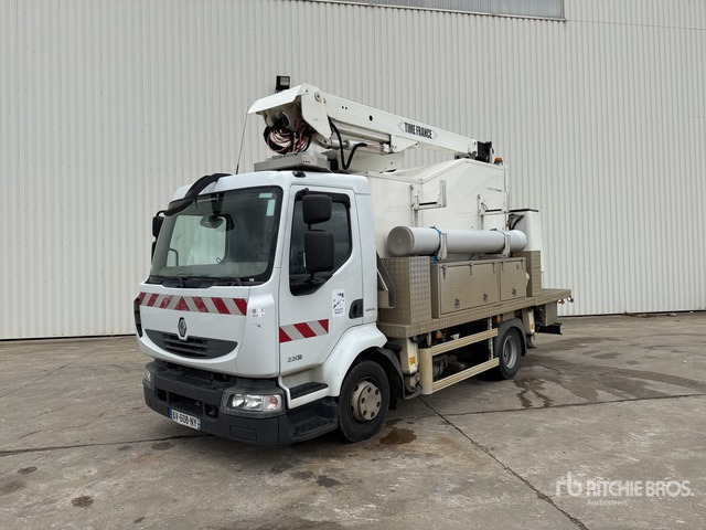2010 Renault Midlum 2010 Time VST244NF 14 m on 4x2 ... Bucket Truck - Камион со подигачка кошница: слика 1 2010 Renault Midlum 2010 Time VST244NF 14 m on 4x2 ... Bucket Truck - Камион со подигачка кошница: слика 1
