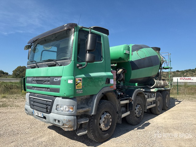 2011 DAF CF85.410 8x4 Camion Malaxeur 8x4 Mixer Truck - Камион миксер за бетон: слика 1 2011 DAF CF85.410 8x4 Camion Malaxeur 8x4 Mixer Truck - Камион миксер за бетон: слика 1