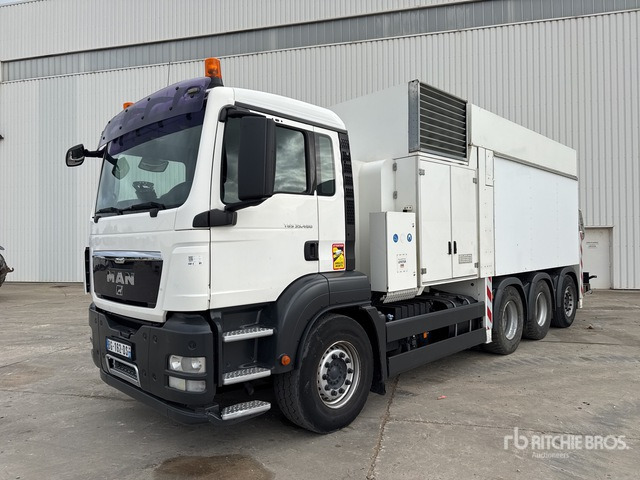 2011 MAN TGS35.480 2010 MTS 4A14T36.000V on 8x4 Ca ... Vacuum Excavator Truck - Вакуумски камион: слика 1 2011 MAN TGS35.480 2010 MTS 4A14T36.000V on 8x4 Ca ... Vacuum Excavator Truck - Вакуумски камион: слика 1