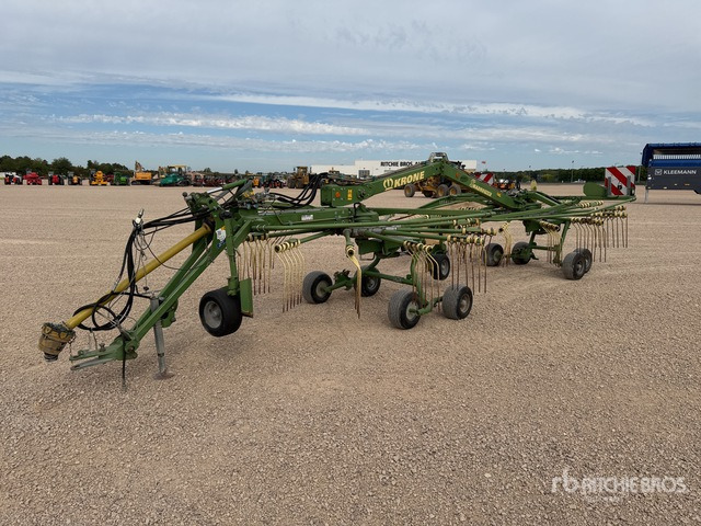 2012 Krone Swadro 710/26T 7.10 m 2 Rotor Andaineur Hay Rake - Превртувач и гребло: слика 1 2012 Krone Swadro 710/26T 7.10 m 2 Rotor Andaineur Hay Rake - Превртувач и гребло: слика 1