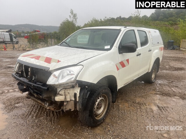 2013 Isuzu D-MAX 4x4 Dual Cab (Inoperable) Pickup - Пикап: слика 1 2013 Isuzu D-MAX 4x4 Dual Cab (Inoperable) Pickup - Пикап: слика 1