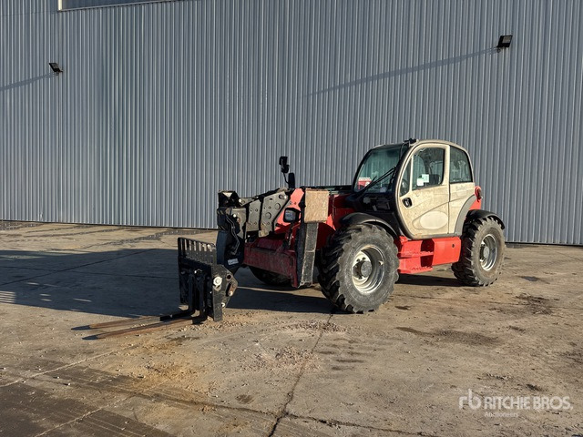 2014 Manitou 1840MT Chariot Telescopique Telehandler - Телескопски ракувач: слика 1 2014 Manitou 1840MT Chariot Telescopique Telehandler - Телескопски ракувач: слика 1