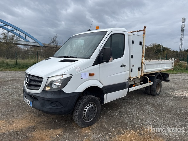 2014 Mercedes-Benz 513 sprinter 4x4 Camion Benne Dump Truck: Light Duty - Кипер: слика 1 2014 Mercedes-Benz 513 sprinter 4x4 Camion Benne Dump Truck: Light Duty - Кипер: слика 1