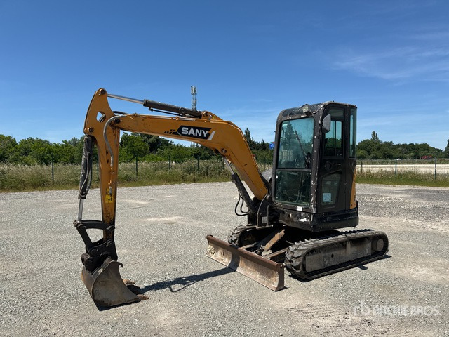 2015 Sany SY35U Mini-Pelle Mini Excavator: <6.6t - Мини багер: слика 1 2015 Sany SY35U Mini-Pelle Mini Excavator: <6.6t - Мини багер: слика 1