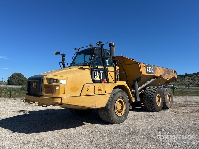 2016 Cat 730C2 Tombereau Articule Articulated Dump Truck - Зглобен истоварувач: слика 1 2016 Cat 730C2 Tombereau Articule Articulated Dump Truck - Зглобен истоварувач: слика 1