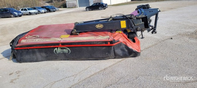 2016 Vicon Extra 432 H 3.2 mm 3-Point Hitch Faucheuse Disc Mower - Мулчер/ Косилка за жива ограда: слика 1 2016 Vicon Extra 432 H 3.2 mm 3-Point Hitch Faucheuse Disc Mower - Мулчер/ Косилка за жива ограда: слика 1