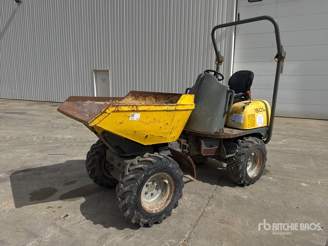 2016 Wacker Neuson 1501 1.5 t 4x4 Swivel Motobasculeur ... Dumper - Мини истоварувач: слика 2 2016 Wacker Neuson 1501 1.5 t 4x4 Swivel Motobasculeur ... Dumper - Мини истоварувач: слика 2