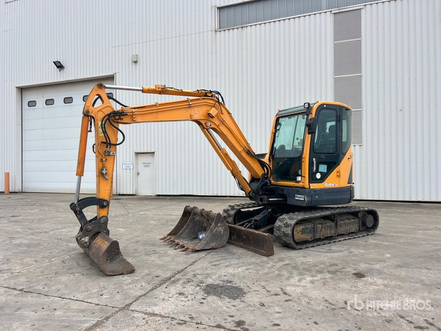 2017 Hyundai R60CR-9A Mini-Pelle Mini Excavator: <6.6t - Мини багер: слика 1 2017 Hyundai R60CR-9A Mini-Pelle Mini Excavator: <6.6t - Мини багер: слика 1