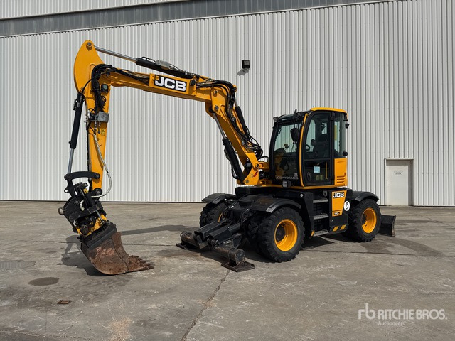 2017 JCB HD110 Hydradig Pelle Sur Pneus Wheel Excavator - Багер на тркала: слика 2 2017 JCB HD110 Hydradig Pelle Sur Pneus Wheel Excavator - Багер на тркала: слика 2