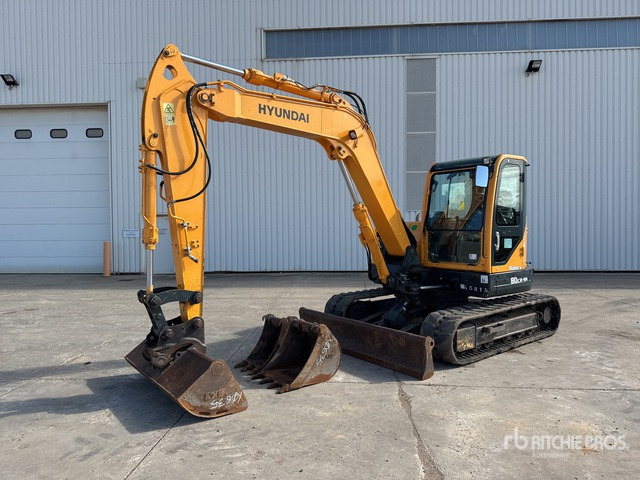 2018 Hyundai R80CR-9A Pelle Sur Chenilles Tracked Excavator - Багер гасеничар: слика 2 2018 Hyundai R80CR-9A Pelle Sur Chenilles Tracked Excavator - Багер гасеничар: слика 2