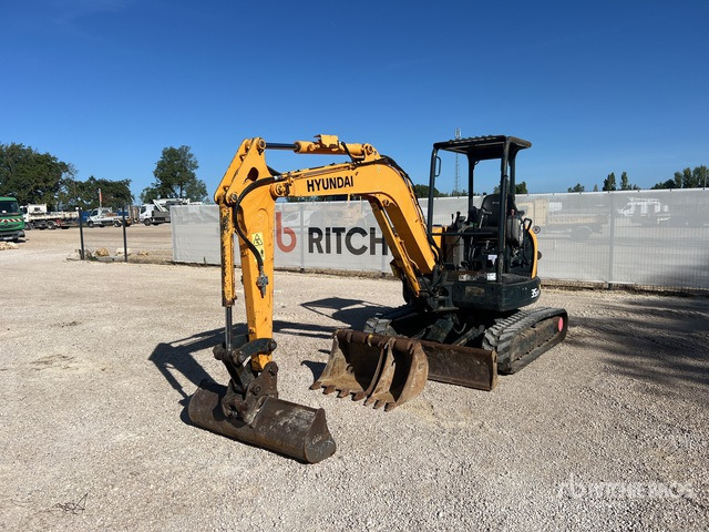 2018 Hyundai Robex35Z-9 Mini-Pelle Mini Excavator: <6.6t - Мини багер: слика 2 2018 Hyundai Robex35Z-9 Mini-Pelle Mini Excavator: <6.6t - Мини багер: слика 2