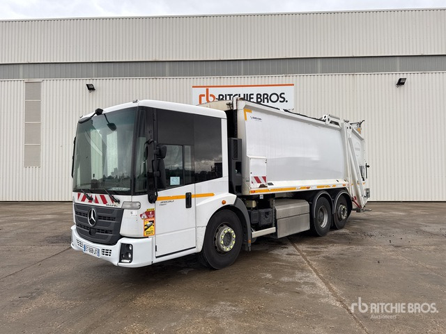 2018 Mercedes-Benz Econic 2630 NGT 6x2 Camion Benne A Ordures Mena ... Waste Collection Truck - Камион за ѓубре: слика 1 2018 Mercedes-Benz Econic 2630 NGT 6x2 Camion Benne A Ordures Mena ... Waste Collection Truck - Камион за ѓубре: слика 1