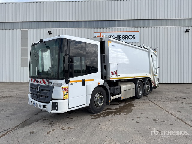 2018 Mercedes-Benz Econic 2630 NGT 6x2 Camion Benne A Ordures Mena ... Waste Collection Truck - Камион за ѓубре: слика 1 2018 Mercedes-Benz Econic 2630 NGT 6x2 Camion Benne A Ordures Mena ... Waste Collection Truck - Камион за ѓубре: слика 1