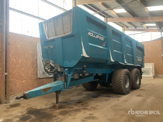 2018 Rolland Rollspeed 7845 T/A End Dump Remorque Agricole ... Grain Trailer - Земјоделска приколка за истурање/ Истурач: слика 2 2018 Rolland Rollspeed 7845 T/A End Dump Remorque Agricole ... Grain Trailer - Земјоделска приколка за истурање/ Истурач: слика 2