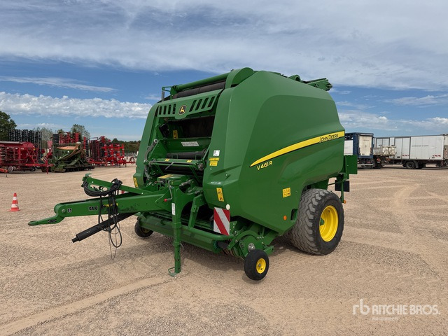 2019 John Deere V461R Presse A Balles Rondes Round Baler - Балирка за тркалезни бали: слика 1 2019 John Deere V461R Presse A Balles Rondes Round Baler - Балирка за тркалезни бали: слика 1