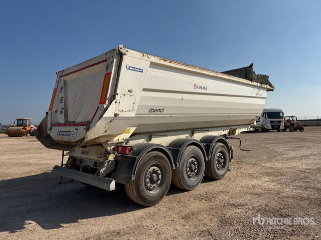 2019 Menci S7R Tri/A Remorque Benne Alu 3 Essieux End Dump Trailer - Кипер полуприколка: слика 4 2019 Menci S7R Tri/A Remorque Benne Alu 3 Essieux End Dump Trailer - Кипер полуприколка: слика 4